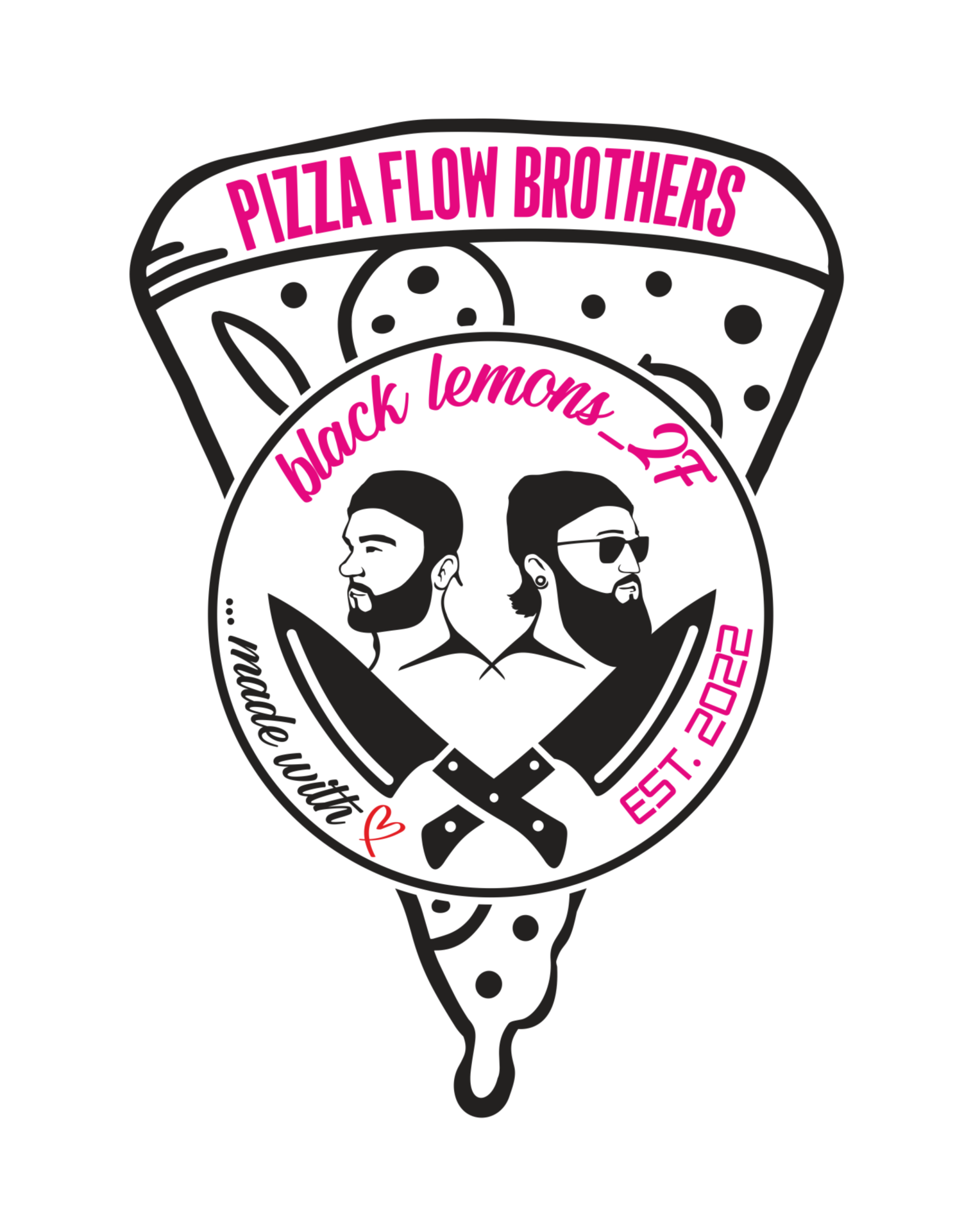 Pizza Flow Brothers Logo